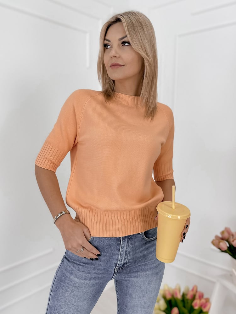 SWETER MORES POMARAŃCZOWY