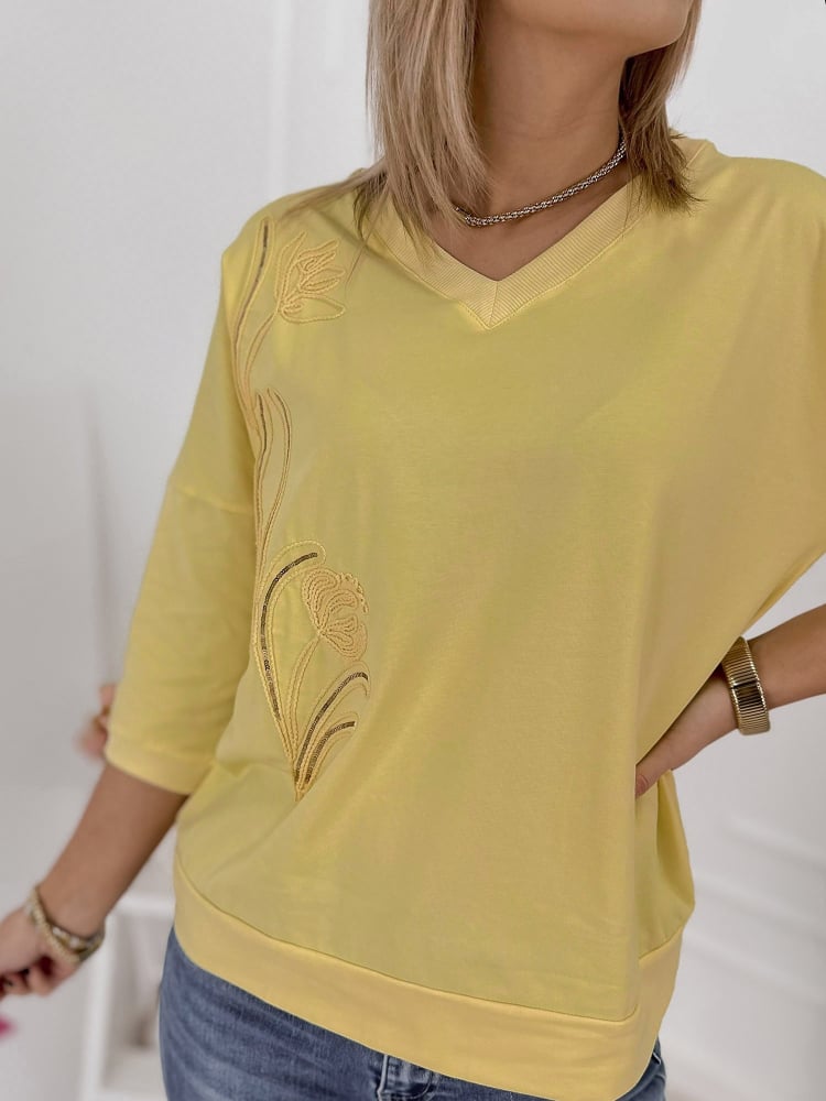 BLUZKA GOYA ŻÓŁTA