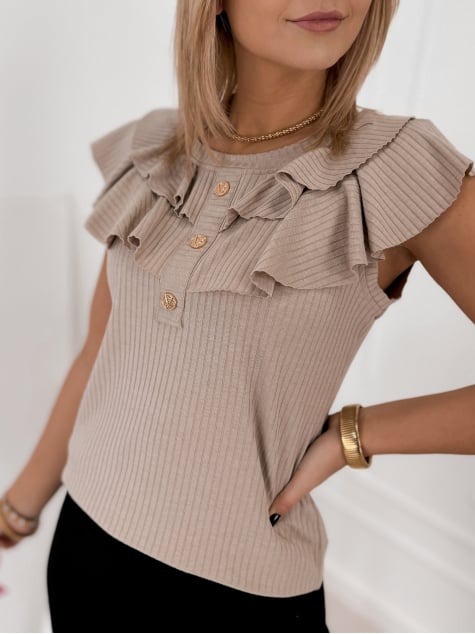 BLUZKA NERUDI BEŻOWA