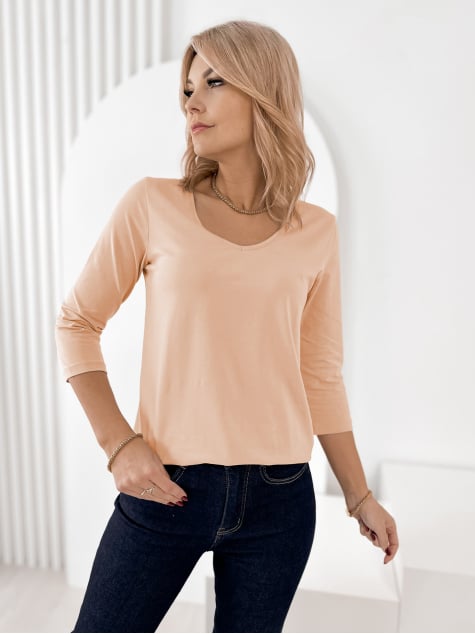 BLUZKA MICHELLE BRZOSKWINIOWA