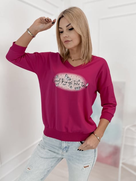 BLUZKA TASSO RÓŻOWA