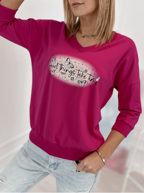 BLUZKA TASSO RÓŻOWA