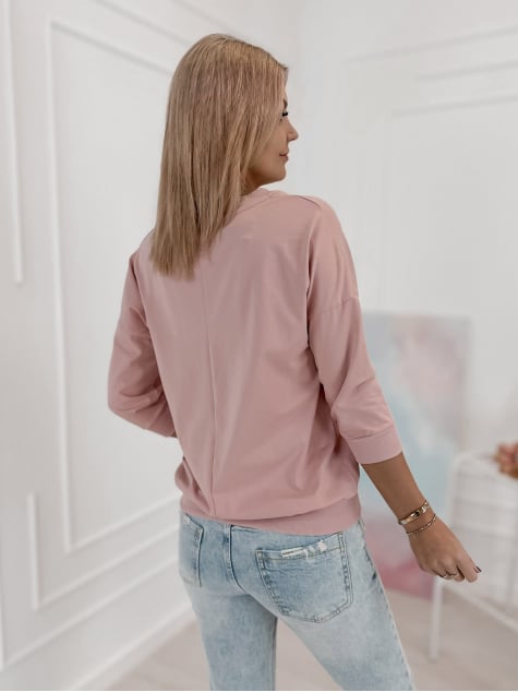 BLUZKA TASSO PUDROWY RÓŻ