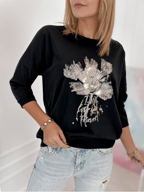 BLUZKA BRIEN CZARNA