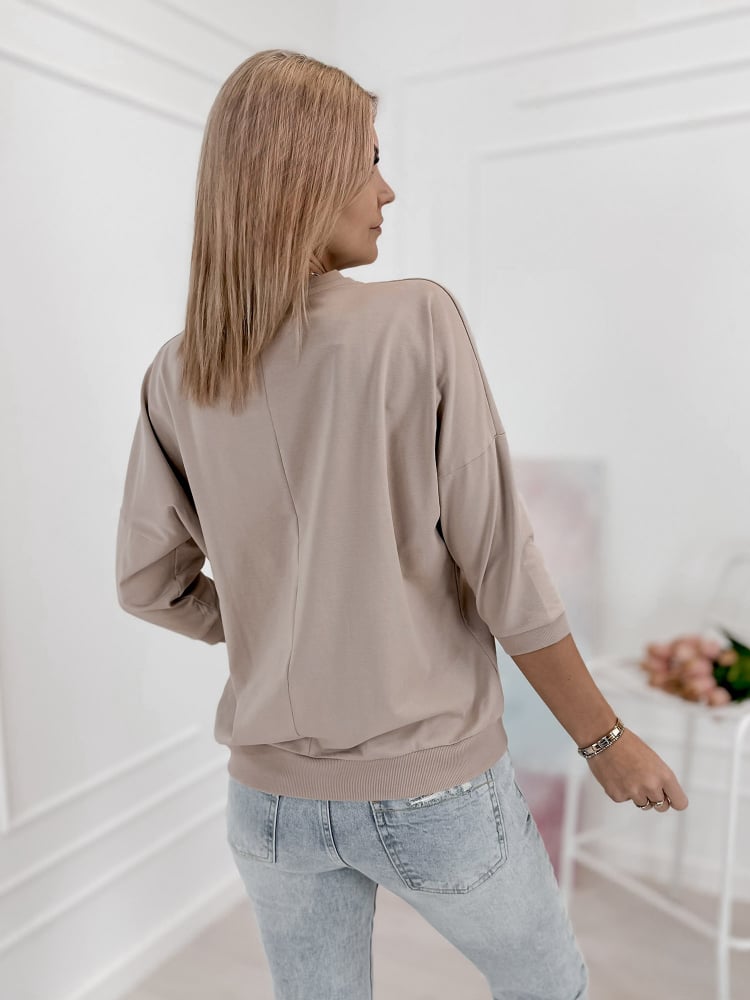 BLUZKA BRIEN BEŻOWA