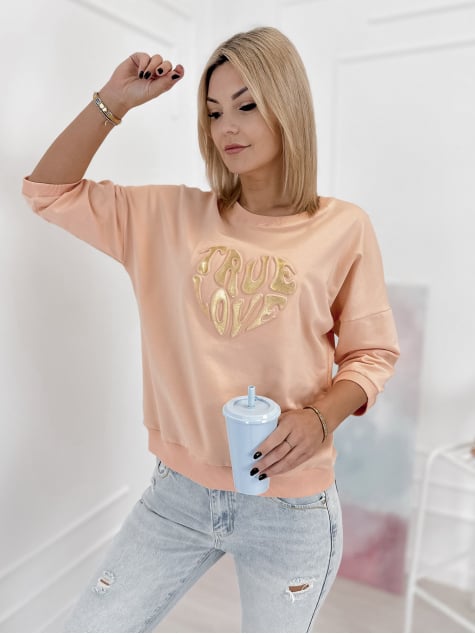 BLUZKA VARYS BRZOSKWINIOWA