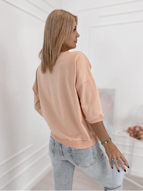 BLUZKA VARYS BRZOSKWINIOWA