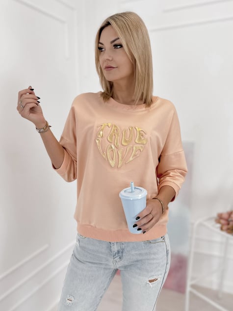 BLUZKA VARYS BRZOSKWINIOWA