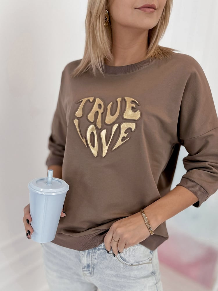 BLUZKA VARYS BRĄZOWA