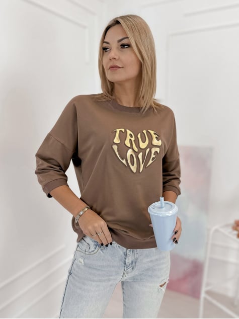 BLUZKA VARYS BRĄZOWA