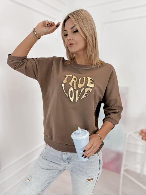 BLUZKA VARYS BRĄZOWA