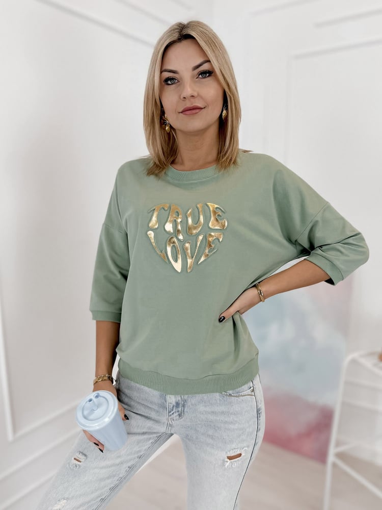 BLUZKA VARYS PISTACJOWA