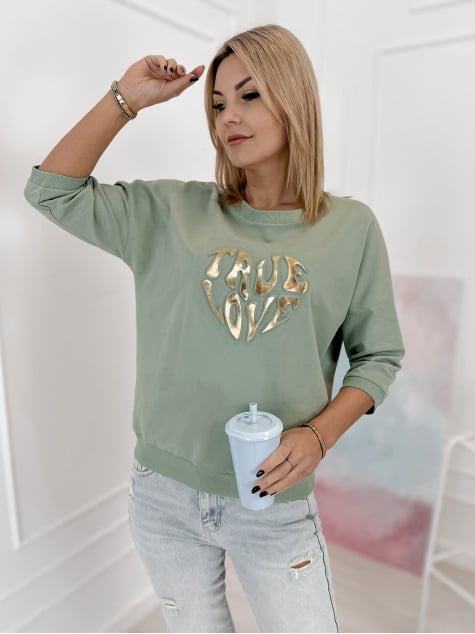 BLUZKA VARYS PISTACJOWA