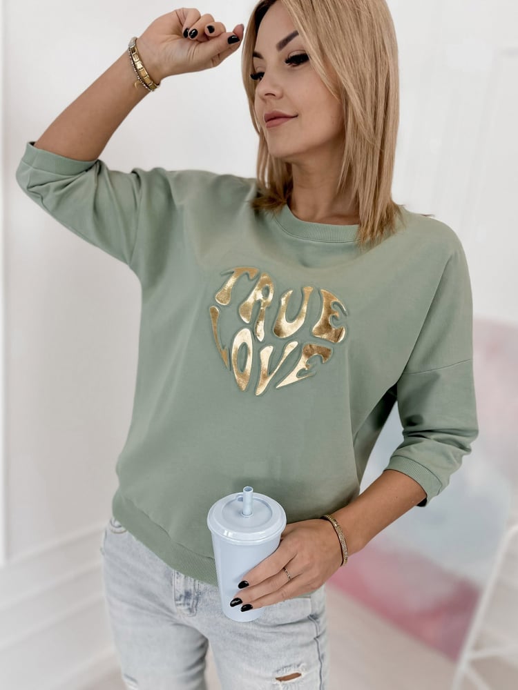 BLUZKA VARYS PISTACJOWA