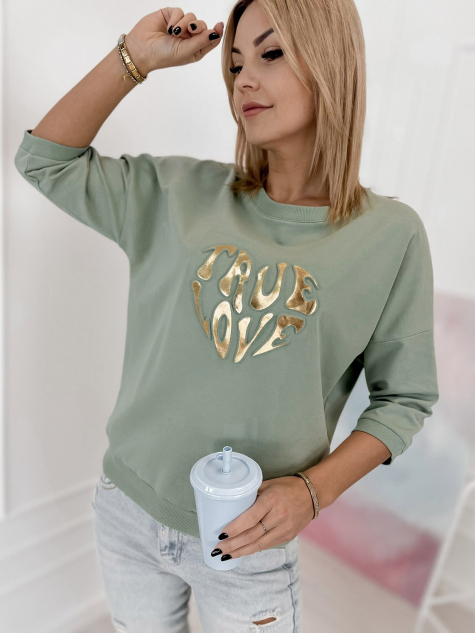 BLUZKA VARYS PISTACJOWA