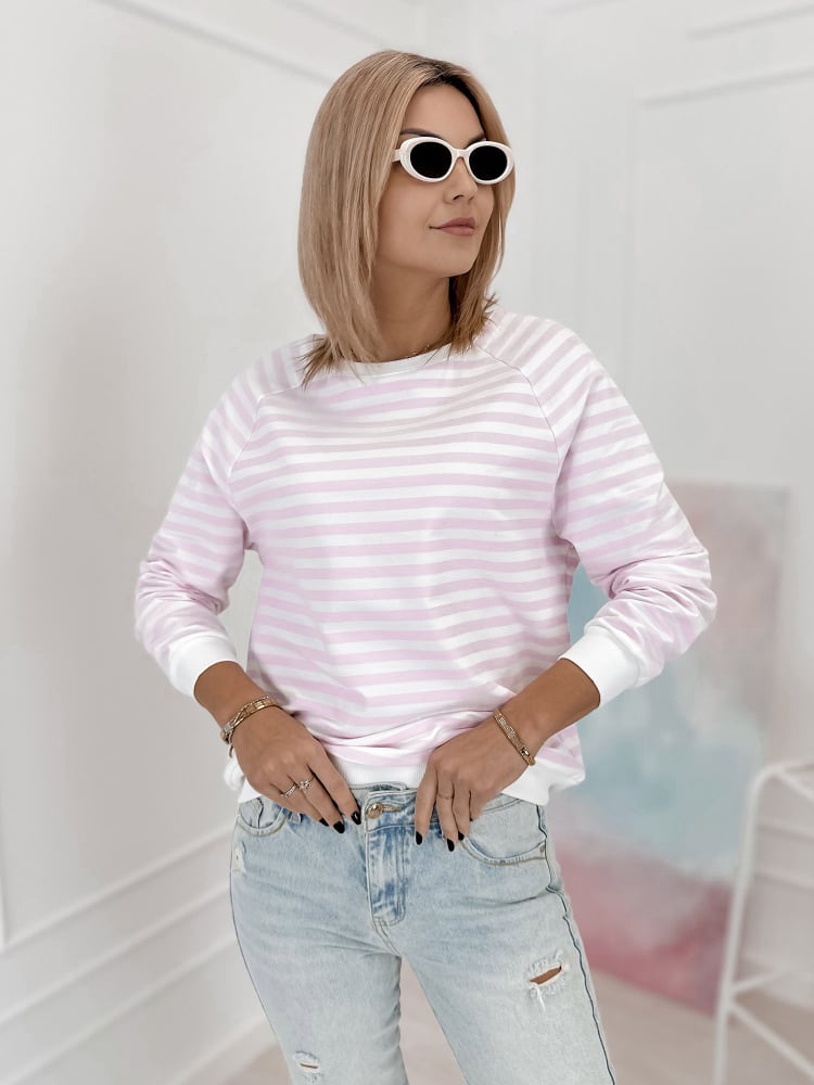 BLUZA BETISE JASNORÓŻOWA