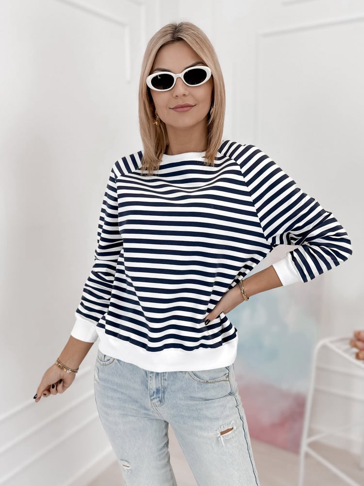 BLUZA BETISE GRANATOWA