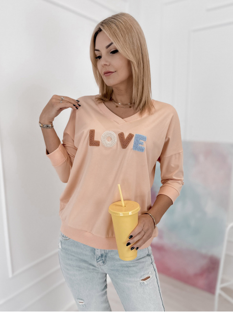 BLUZKA MARGERY BRZOSKWINIOWA