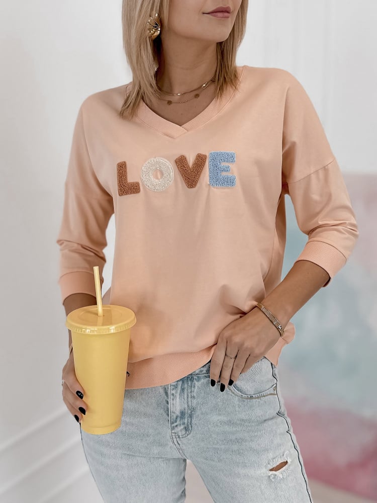 BLUZKA MARGERY BRZOSKWINIOWA