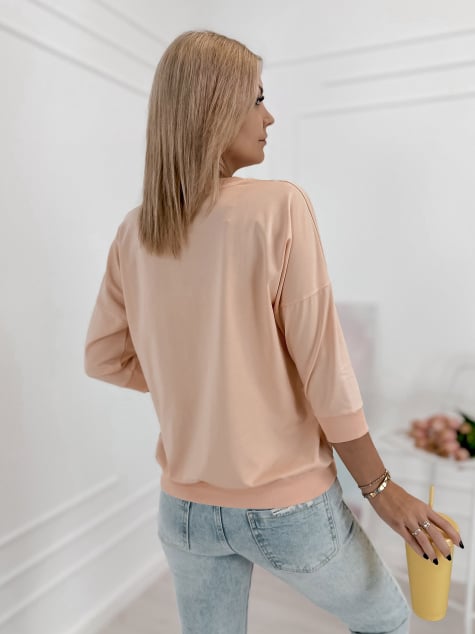 BLUZKA MARGERY BRZOSKWINIOWA