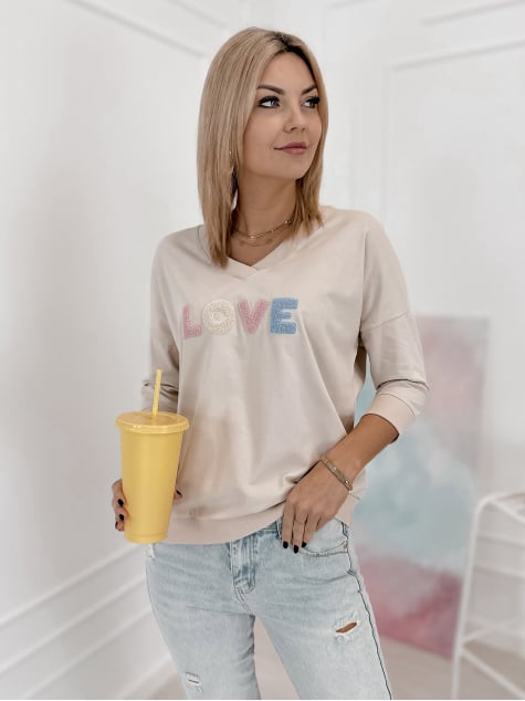 BLUZKA MARGERY BEŻOWA