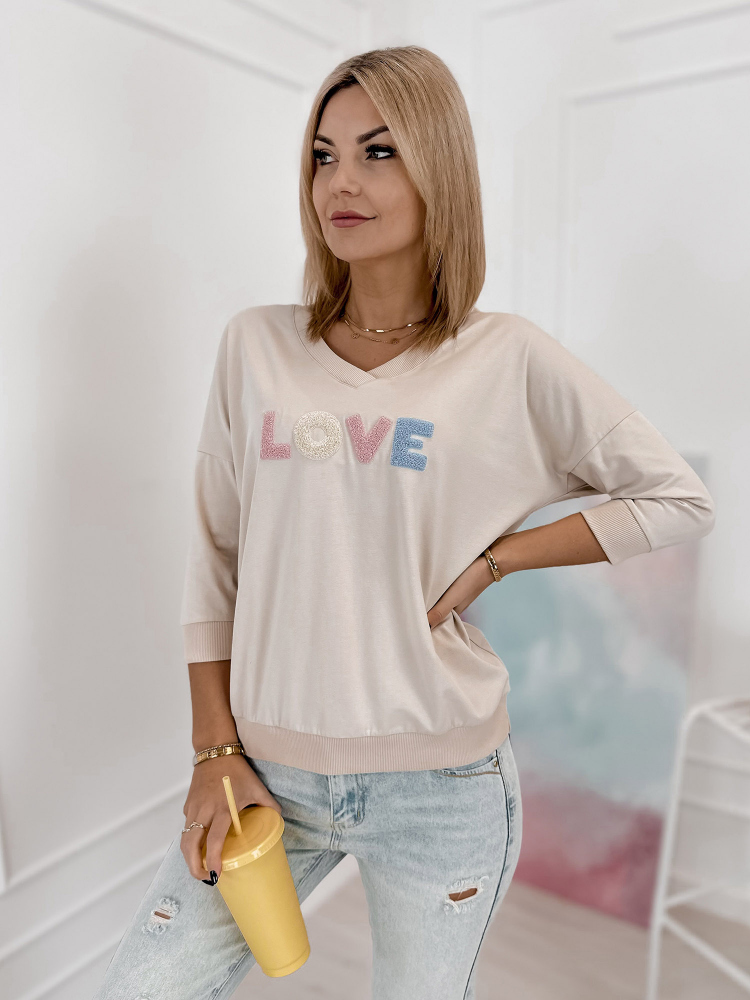 BLUZKA MARGERY BEŻOWA