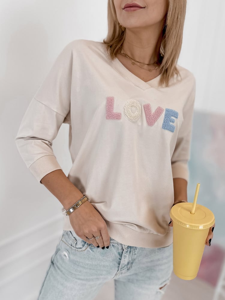 BLUZKA MARGERY BEŻOWA