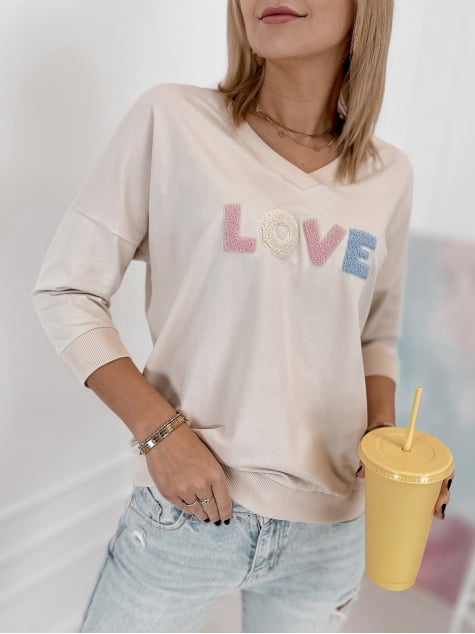 BLUZKA MARGERY BEŻOWA