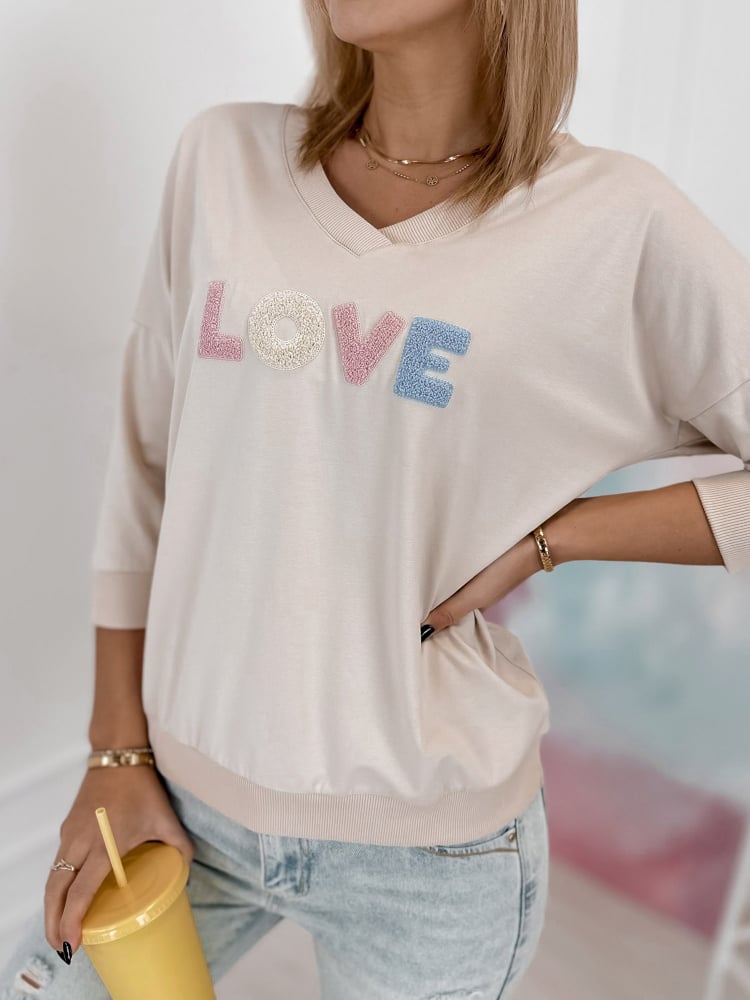 BLUZKA MARGERY BEŻOWA