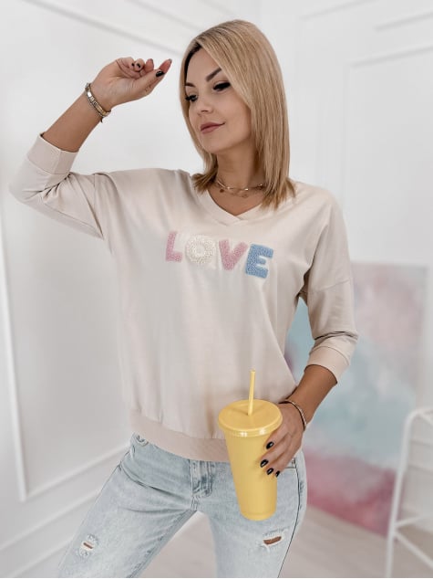 BLUZKA MARGERY BEŻOWA