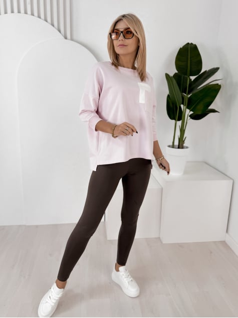 BLUZKA RENLEY JASNORÓŻOWA