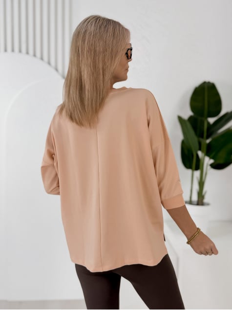 BLUZKA RENLEY BRZOSKWINIOWA