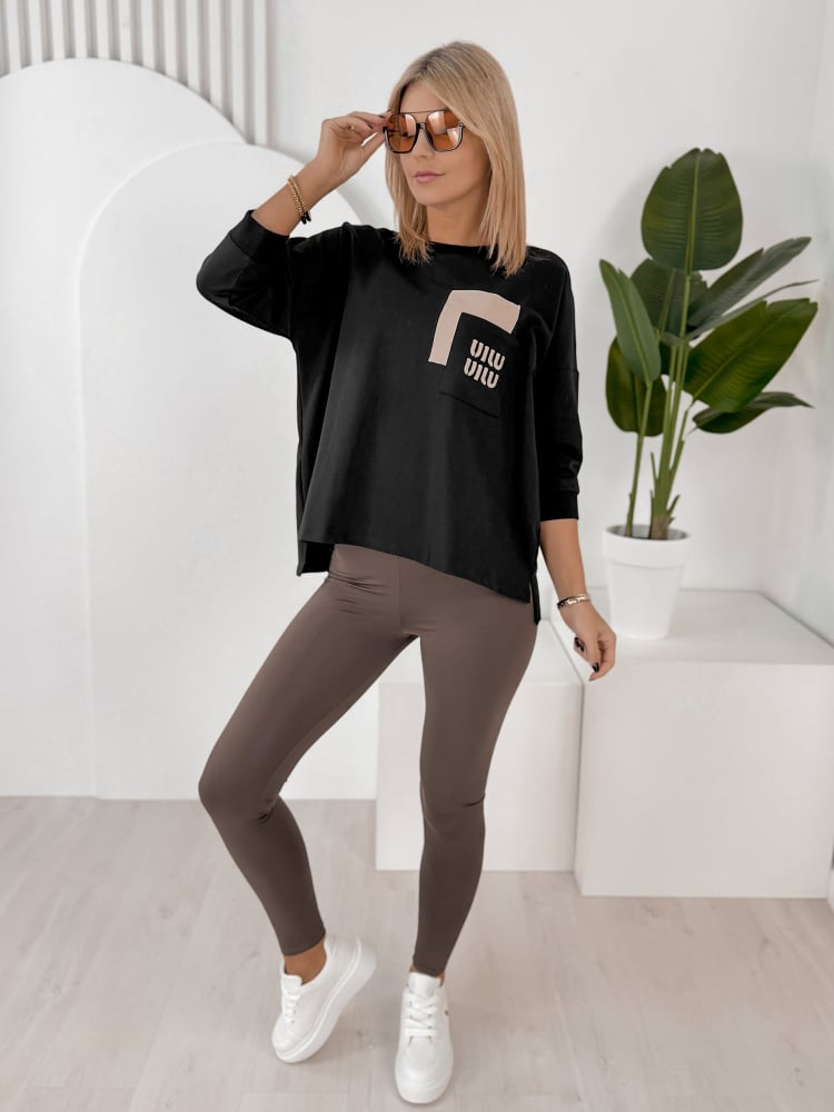 BLUZKA RENLEY CZARNA