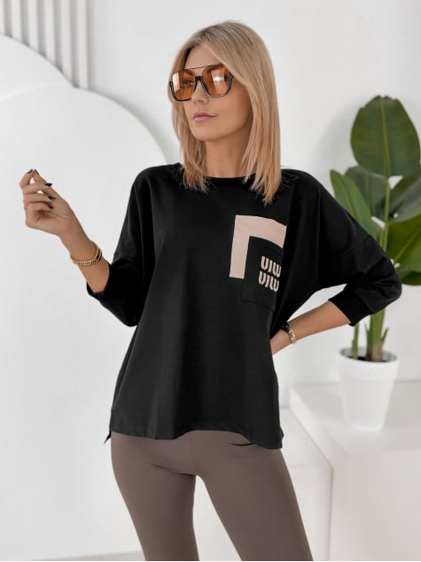 BLUZKA RENLEY CZARNA