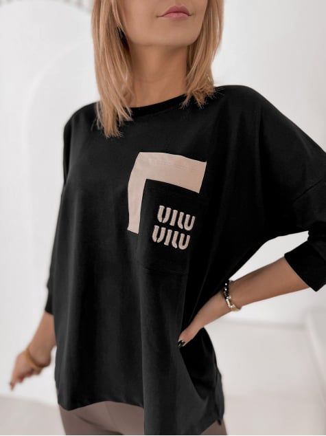 BLUZKA RENLEY CZARNA