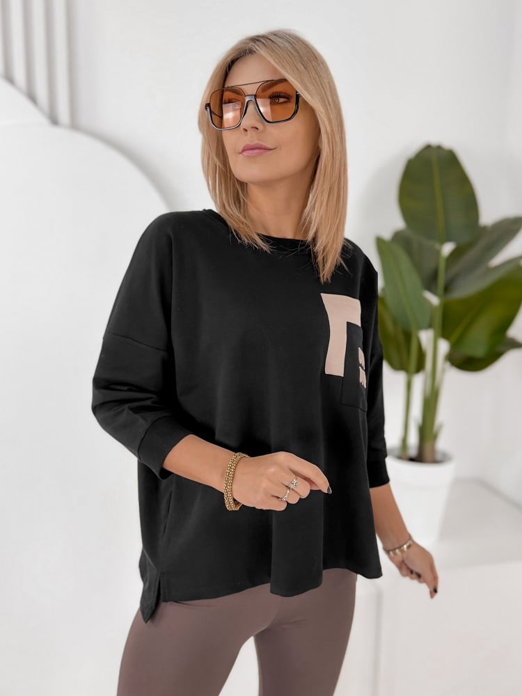 BLUZKA RENLEY CZARNA