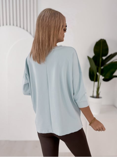 BLUZKA RENLEY BŁĘKITNA