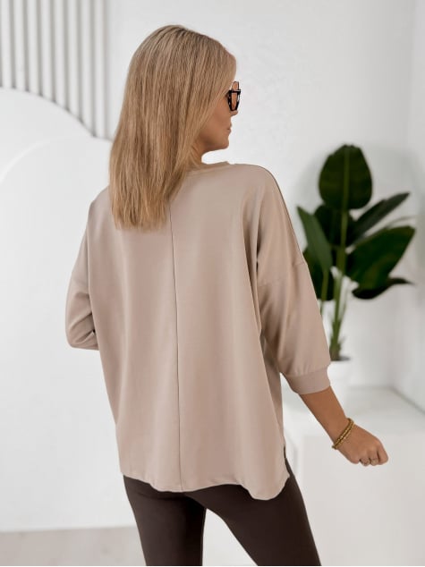 BLUZKA RENLEY BEŻOWA