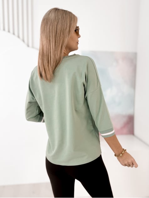BLUZKA ARISTO PISTACJOWA