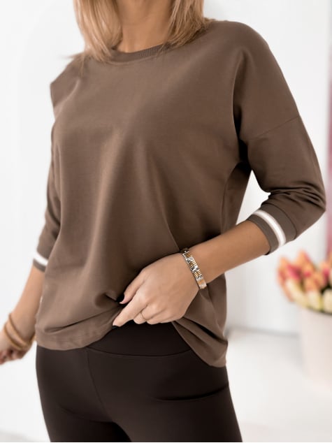 BLUZKA ARISTO BRĄZOWA