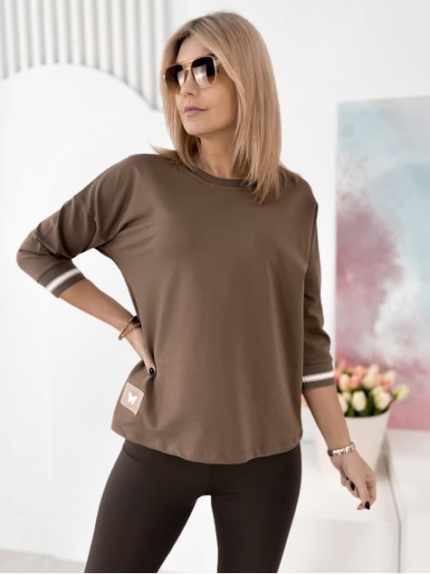 BLUZKA ARISTO BRĄZOWA