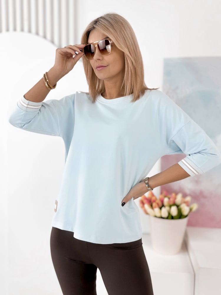 BLUZKA ARISTO BŁĘKITNA