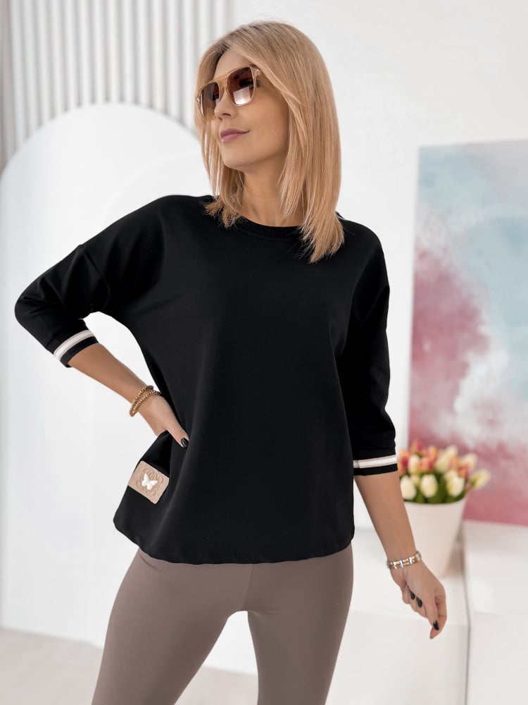 BLUZKA ARISTO CZARNA