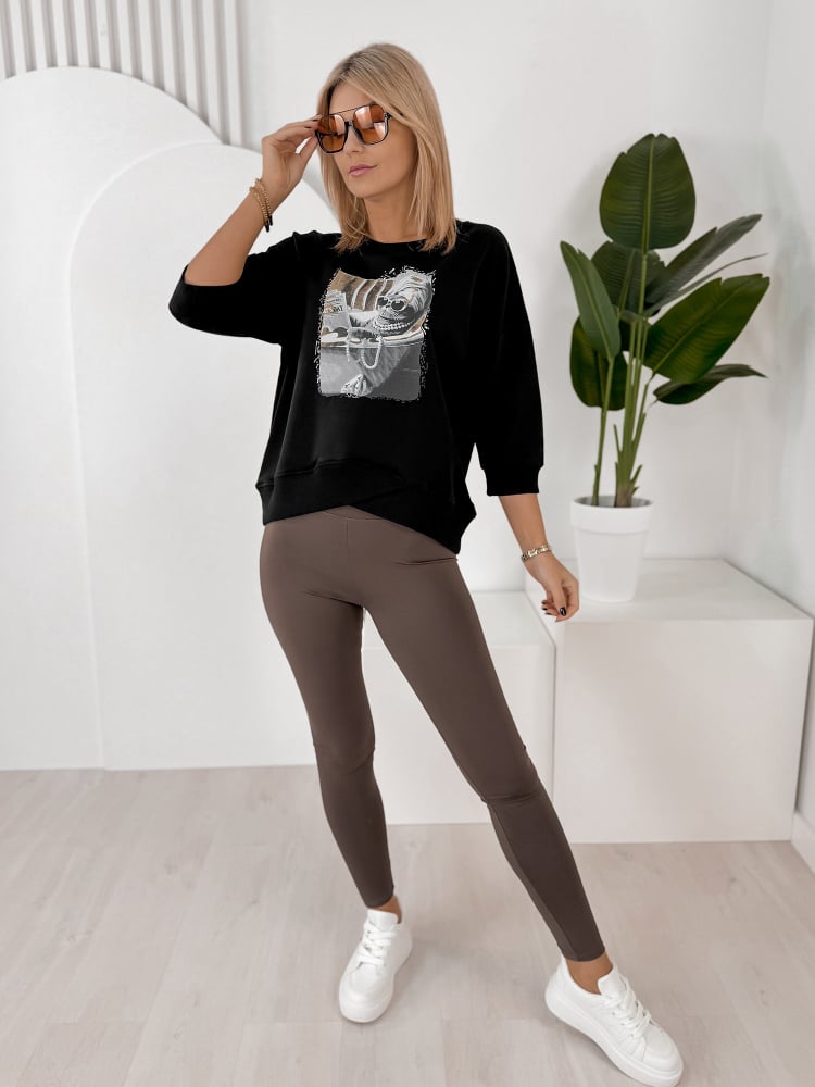 BLUZKA MELISANDRE CZARNA