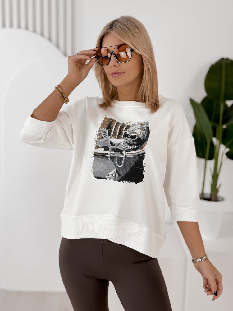 BLUZKA MELISANDRE ECRU