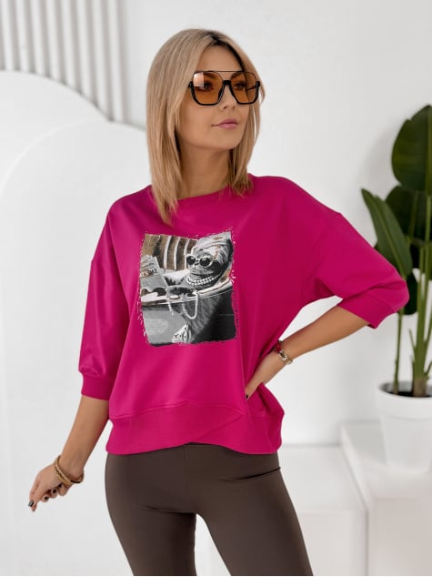 BLUZKA MELISANDRE RÓŻOWA