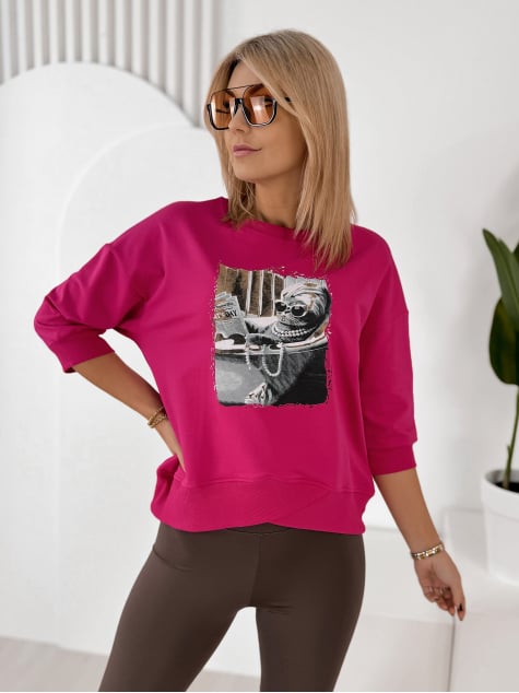 BLUZKA MELISANDRE RÓŻOWA