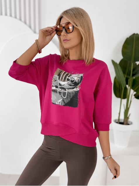 BLUZKA MELISANDRE RÓŻOWA