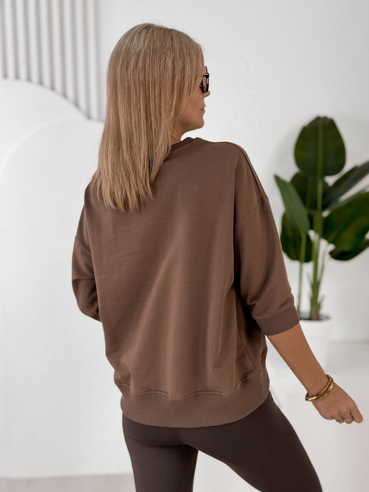 BLUZKA MELISANDRE BRĄZOWA