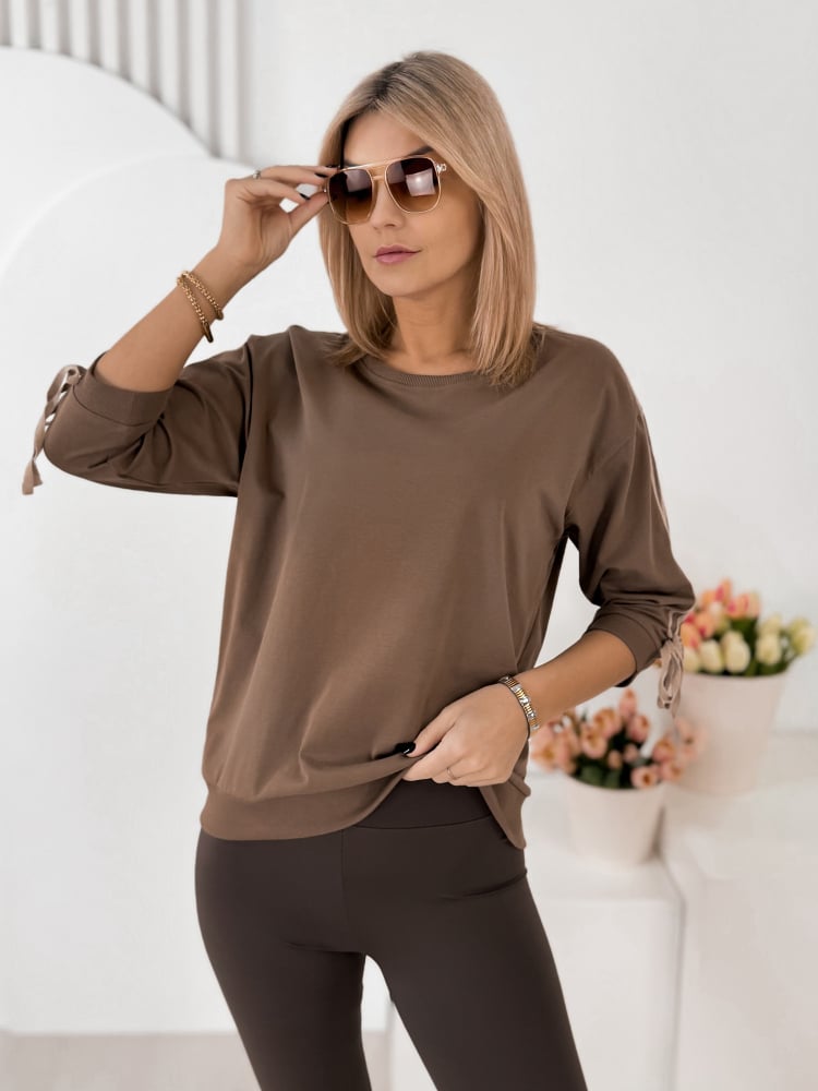 BLUZKA ORLANDO BRĄZOWA